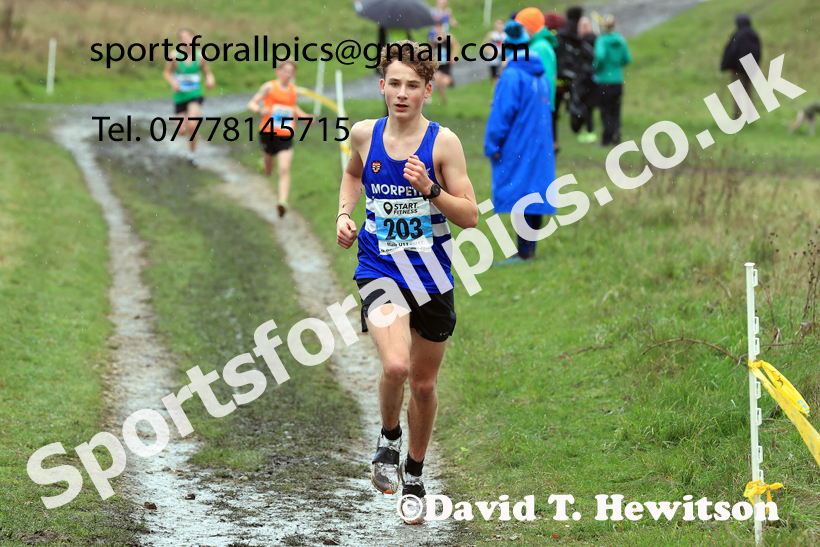 Boys Under-15s 2025 Start Fitness NEHL, Wrekenton, Gateshead, Sunday, November 23rd. Photo: David T. Hewitson/Sports for All Pics